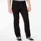 Calça social masculina American Rag Slim Fit Work Wear, preta, tamanho 31L x 30G