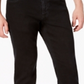 Calça social masculina American Rag Slim Fit Work Wear, preta, tamanho 31L x 30G
