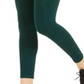 Leggings esportivas femininas Ideology Fitness Running Verde Tamanho Pequeno