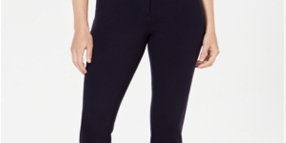 Calça Slim Feminina Style &amp; Co Azul Tamanho 18