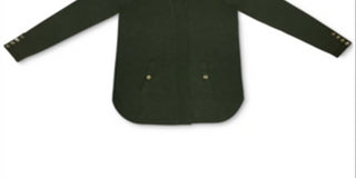 Cardigan feminino Charter Club com bainha curva e cor lisa, verde, tamanho extragrande