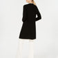 Suéter feminino Charter Club Pure Cashmere Completer, preto, tamanho P