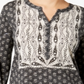 Top utilitário estampado feminino Style &amp; Co, preto, tamanho pequeno
