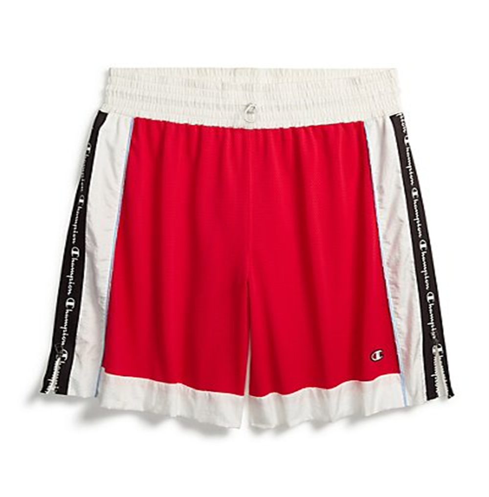 Shorts Champion Feminino Color Block Vermelho Tamanho X-S
