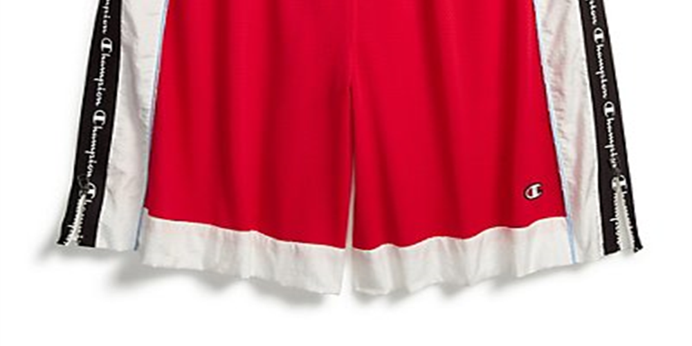 Shorts Champion Feminino Color Block Vermelho Tamanho X-S