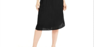 Vestido Alfani Feminino Smocked Waist Fit &amp; Flare Preto Tamanho Pequeno XL