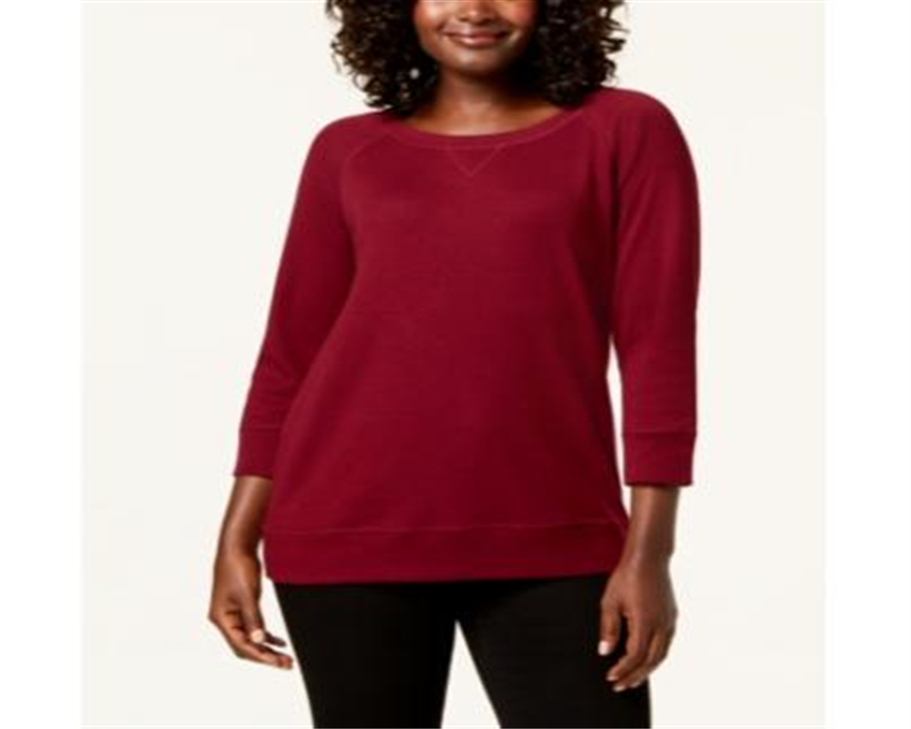 Karen Scott Top Esportivo Feminino Gola Redonda Tamanho Médio
