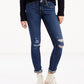 Calça jeans skinny 711 feminina Levi's azul tamanho 30x30