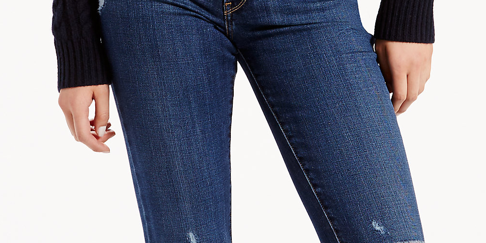 Calça jeans skinny 711 feminina Levi's azul tamanho 30x30