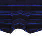 Cueca Boxer Listrada Masculina Boss Azul Tamanho Grande