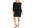 ralph-lauren-womens-shimmering-long-sleeve-jewel-neck-knee-length-body-con-evening-dress-black-size-4