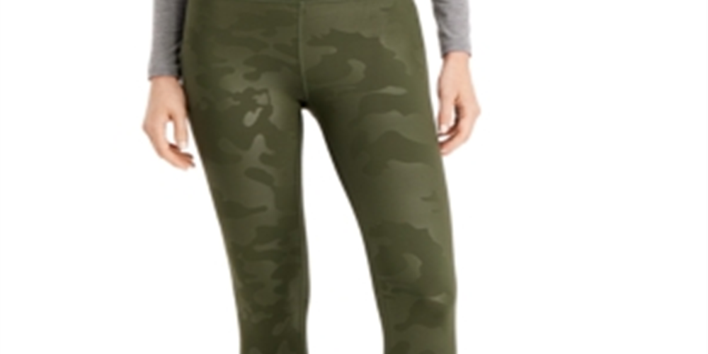 Leggings Skinny Active Wear Feminina Ideology Verde Tamanho Médio