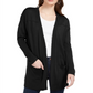 Cardigan feminino estilo &amp; co, preto, tamanho extrapequeno