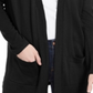 Cardigan feminino estilo &amp; co, preto, tamanho extrapequeno