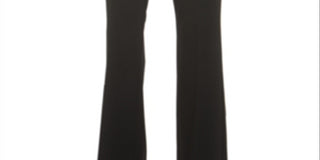 Alfani Women's Curvy Fit Casual Trouser Pants Black Size 6