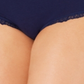 Jenni Women's Lace Trim Hipster Underwear Azul Tamanho XXL