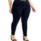 Calça Jeans Super Skinny Essex Feminina da INC International Concepts Azul Tamanho Pequeno Pequeno