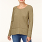 Estilo &amp; Co Feminino Algodão Cano Alto Cano Baixo Verde Tamanho XX-Grande