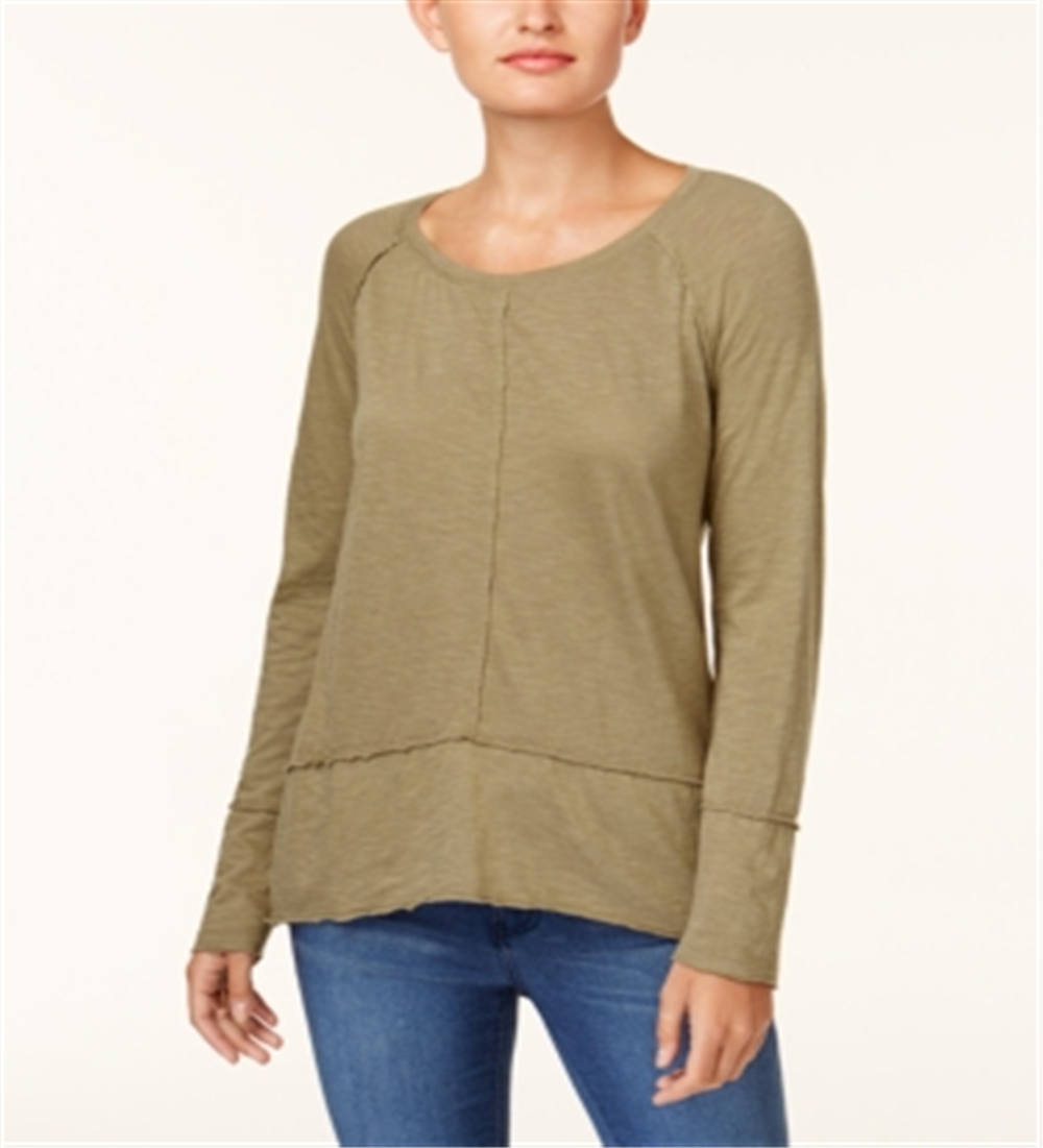 Estilo &amp; Co Feminino Algodão Cano Alto Cano Baixo Verde Tamanho XX-Grande