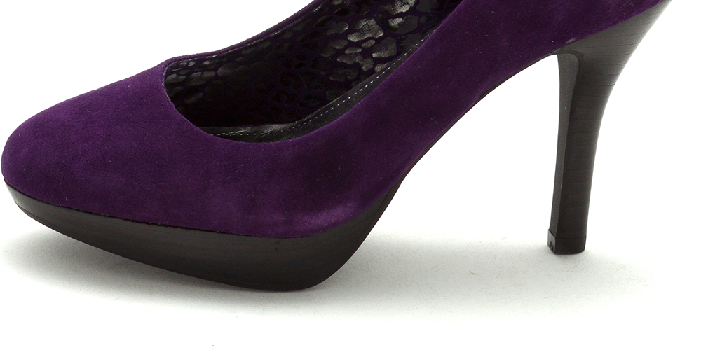 Sapatos plataforma fechados Style &amp; Co Psyche femininos, tamanho pequeno, Wisteria Gray