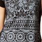 Blusa feminina de manga curta e decote redondo, preta, tamanho pequeno, extragrande, estilo &amp; co