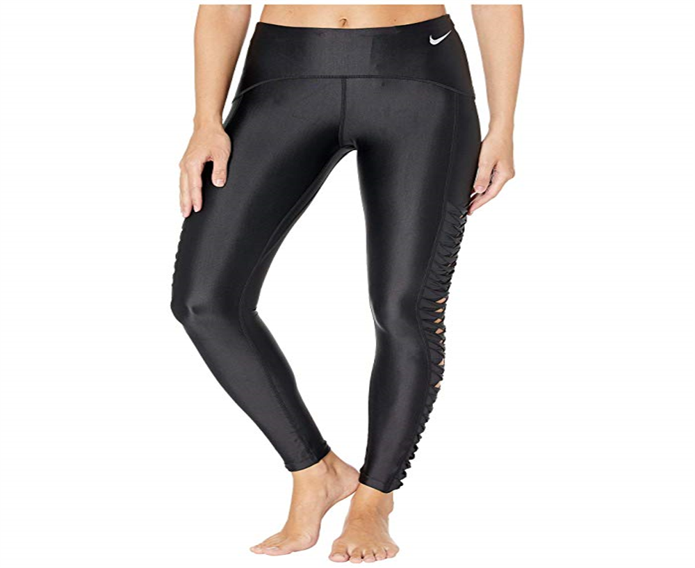 Leggings esportivas Nike Fitness Tight Fit para mulheres, pretas, tamanho X-S