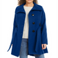 Casaco Madden Girl Junior com cinto e saia azul tamanho grande