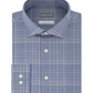 Camisa xadrez slim de abeto masculina Michael Kors, azul, tamanho 16 x 32 x 33
