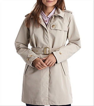 Barbour Women's Inglis Trench Coat BeigeSize 12