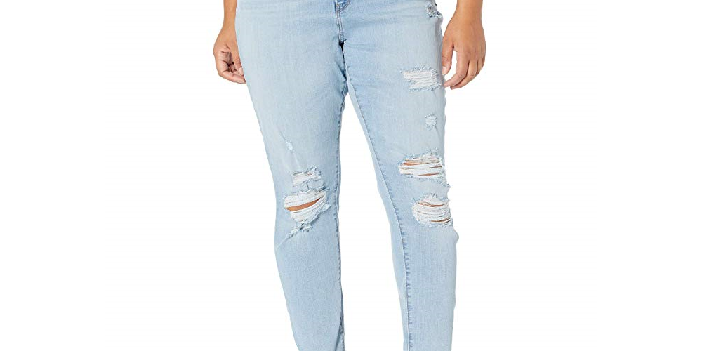 Calça jeans skinny Levi's 711 feminina, azul, tamanho 20W