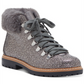 Bota feminina com cadarço texturizado e embelezado Pravale da INC International Concepts, cinza, tamanho 6 M