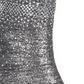 Botas femininas de cano curto Rielee 2 com strass e bico aberto, da INC International Concepts, cinza, tamanho 10 M