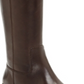Botas de montaria femininas INC International Concepts Fawne em couro marrom, tamanho 5,5 M
