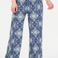 Macacão feminino de malha franzida com cintura marcada e manga curta com decote em V, estilo &amp; co, azul, tamanho extragrande