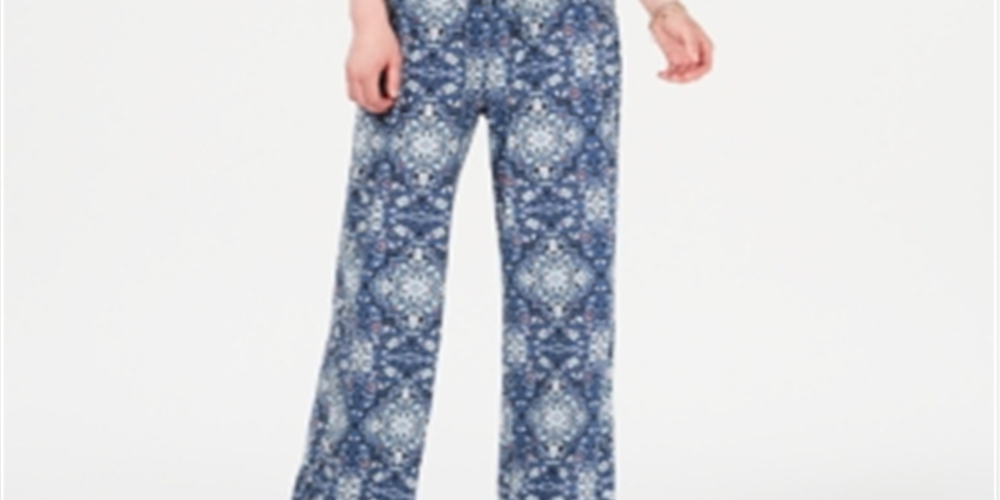 Macacão feminino de malha franzida com cintura marcada e manga curta com decote em V, estilo &amp; co, azul, tamanho extragrande