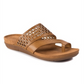Sandálias femininas Baretraps Auburn Juny Slide, marrom, tamanho 6 M