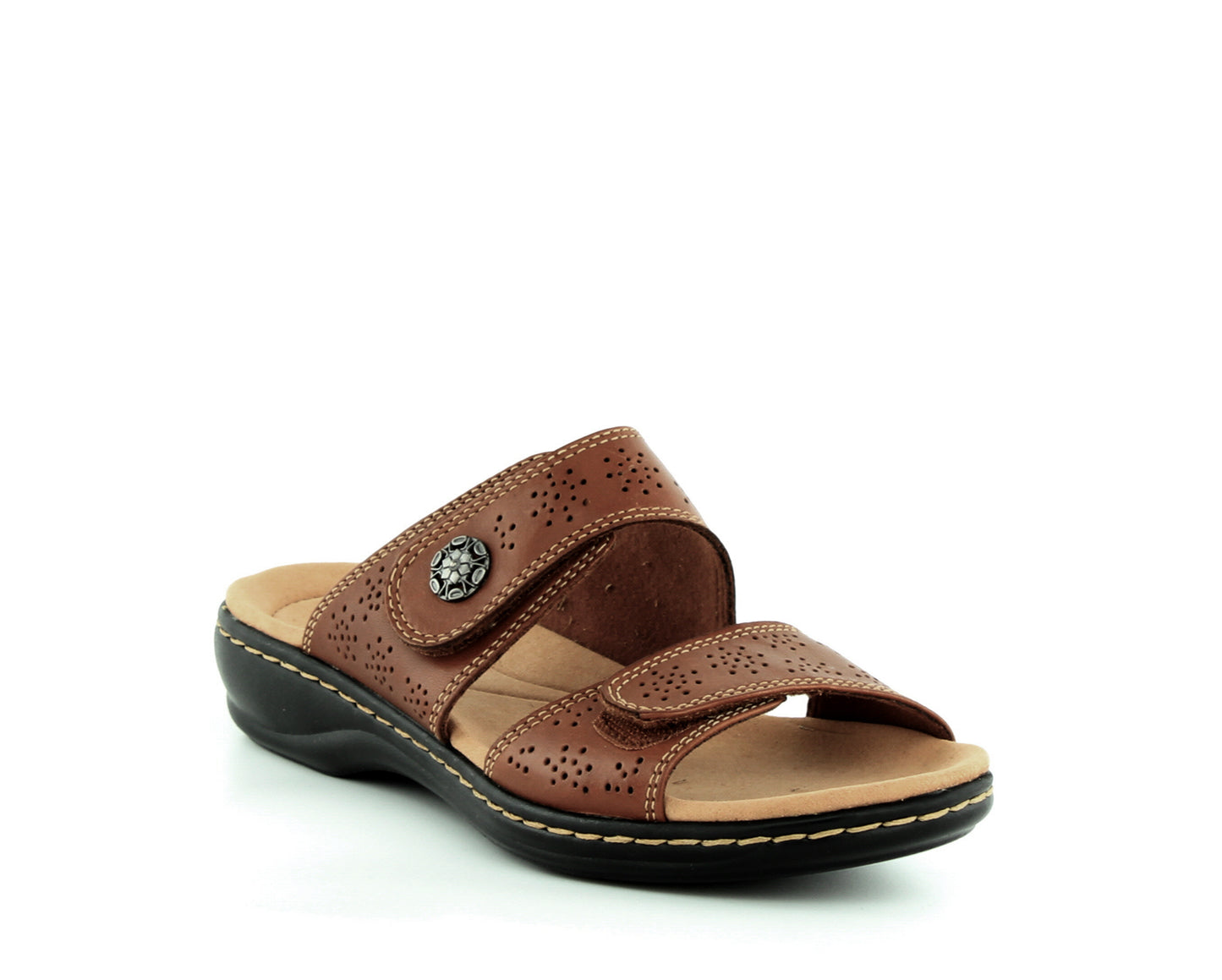 Sandália Clarks Leisa Lacole Feminina Marrom Tamanho 7 M