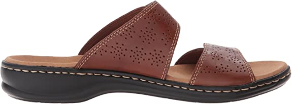 Sandália Clarks Leisa Lacole Feminina Marrom Tamanho 7 M
