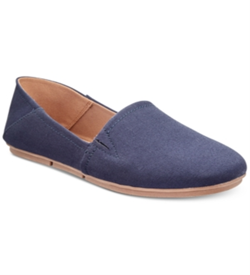 Tênis casual feminino estilo &amp; co Nixine Slip-on azul tamanho 10 M