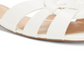 Sandálias femininas INC International Concepts Gargi Knot Front Slide, brancas, tamanho 9 M