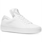Michael Kors Mindy Cano Baixo Feminino com Cadarço Branco Tamanho 9