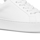 Michael Kors Mindy Cano Baixo Feminino com Cadarço Branco Tamanho 9