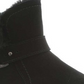 Bota de cano curto feminina Bearpaw Koko Suede para clima frio, preta, tamanho 10