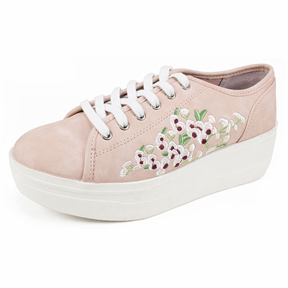 Tênis feminino White Mountain Amy Platform, rosa, tamanho 6 M