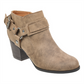 Botas femininas Indigo Sansun com fivela, marrom, tamanho 8,5 M