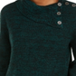 Suéter feminino com gola envelope Style &amp; Co, verde, tamanho pequeno G