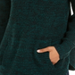 Suéter feminino com gola envelope Style &amp; Co, verde, tamanho pequeno G