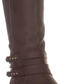 Botas femininas Damien de couro sintético com tachas até o joelho, tamanho 6,5 M, da Material Girl