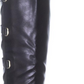Botas femininas Thalia Sodi Veronika bico fechado cano alto cano largo tamanho 8W pretas