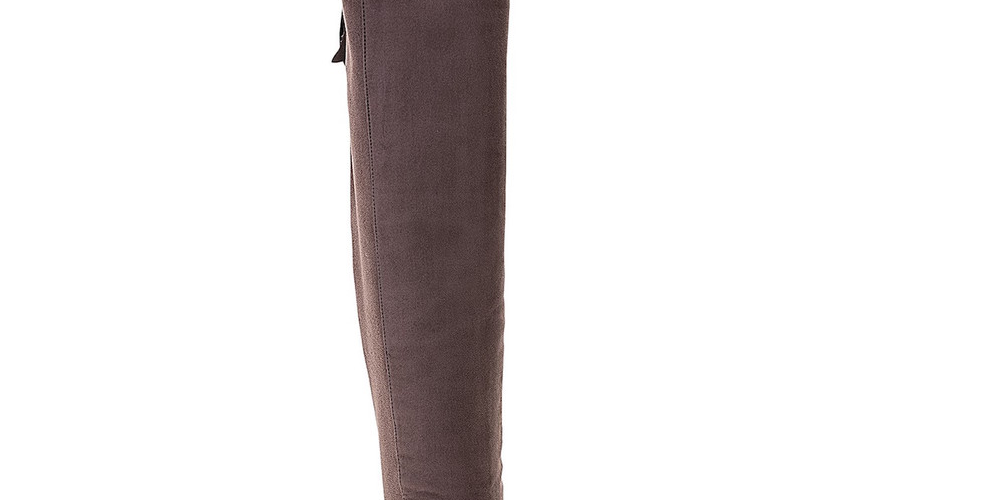 Botas de montaria femininas Hayley Faux Suede com zíper, estilo &amp; Co, marrom, tamanho 6,5 M